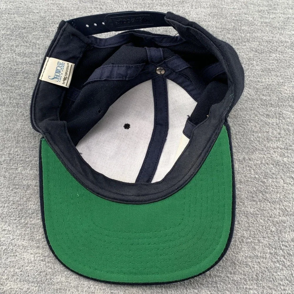 Yupoong Showcase Navy Blue Adjustable Snapback Hat